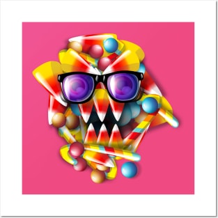Candy Monster Posters and Art